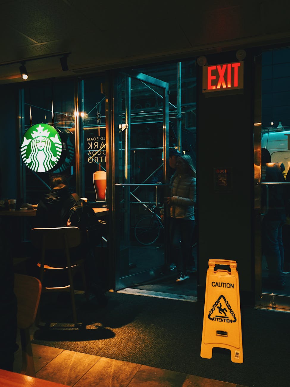 Modern cafes and coffee shops in Almaty city center